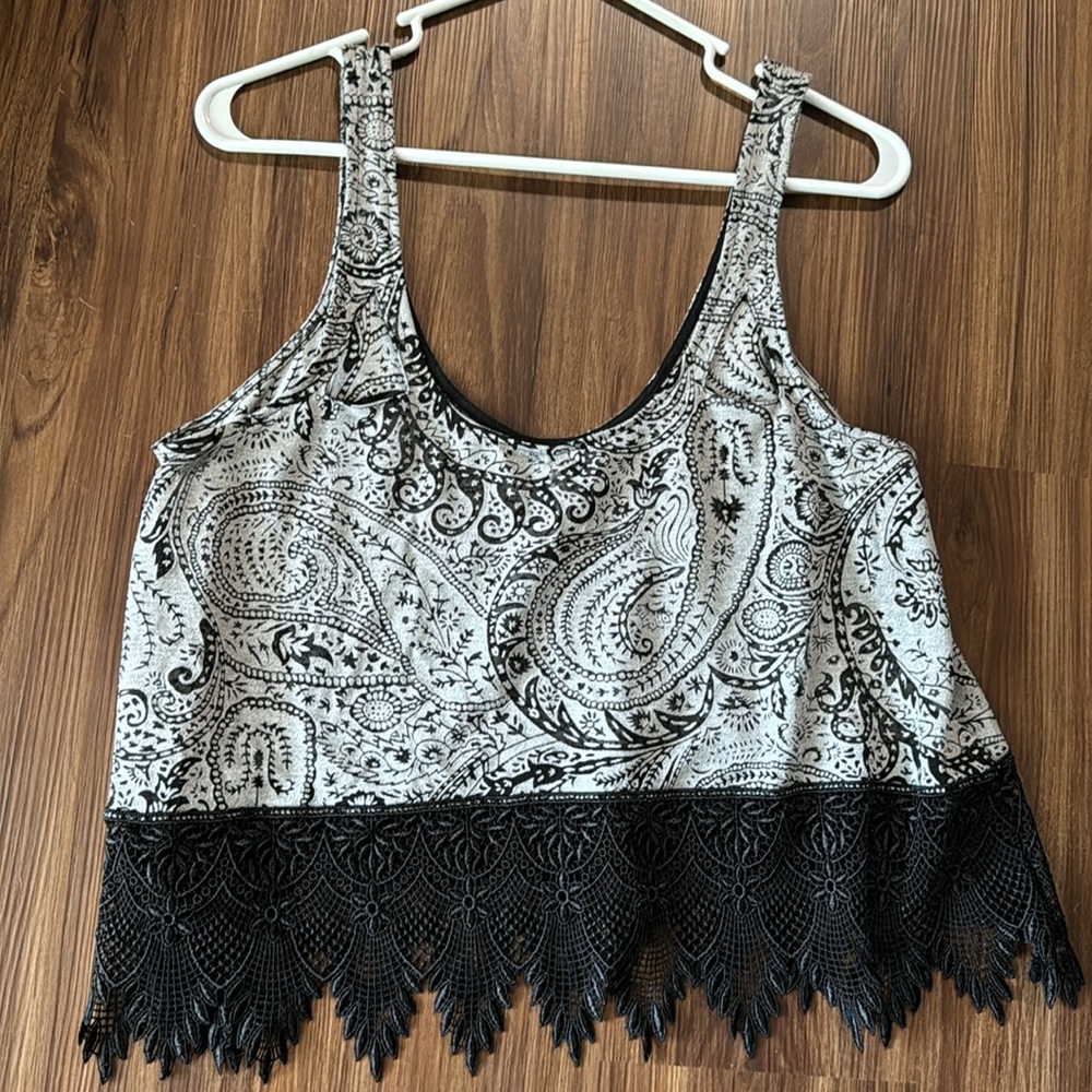 Free people size medium sheer top